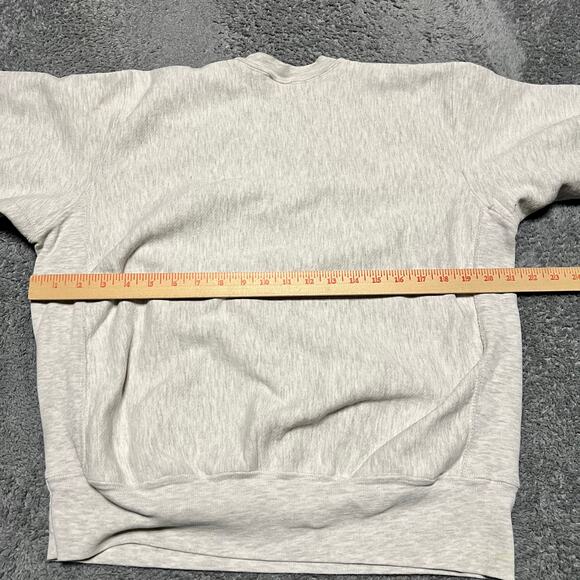 Vintage MV Pro Weave Georgetown Crewneck Large Sweatshirt University ***Stains - Picture 8 of 10